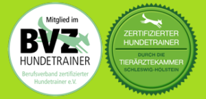 Mitglied im Berufsverband zertifizierter Hundetrainer anerkannt durch die Tierärztekammer Schleswig Holstein